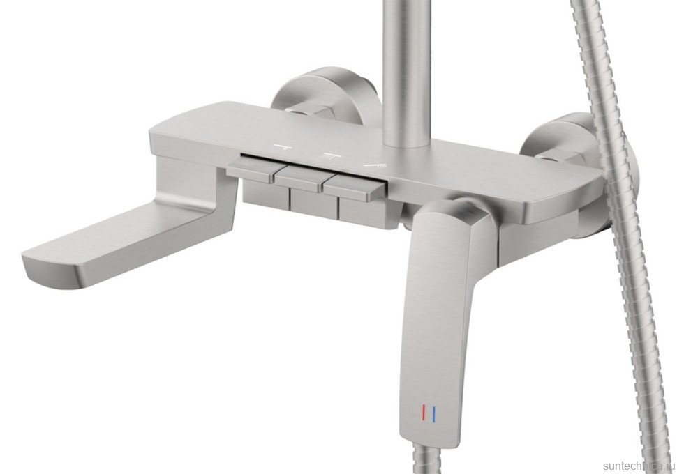 Душевая стойка AZARIO Conda AZ-K2311BN сатин