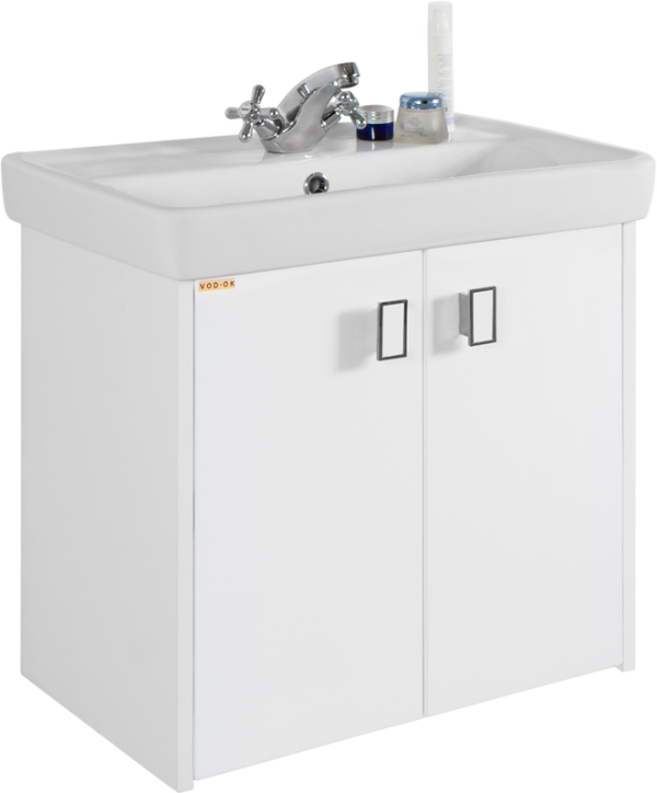 Тумба под раковину Vod-Ok Мона 60 белая