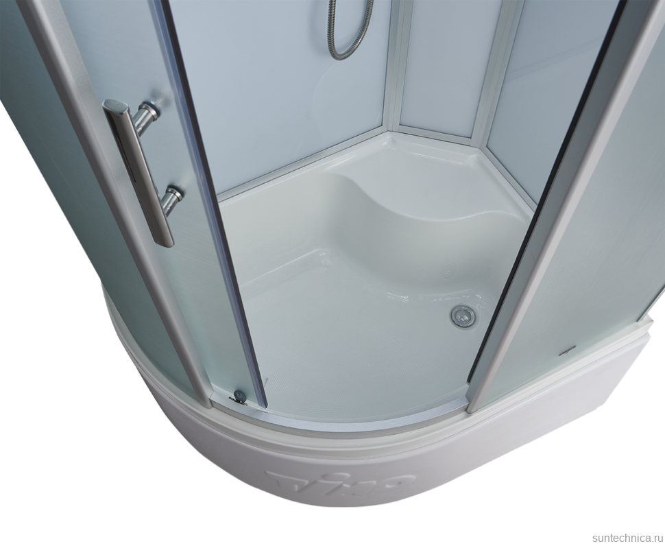 Душевая кабина Timo Standart T-6610SR Silver R с высоким поддоном