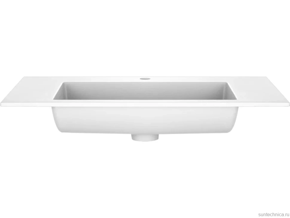 Мебель для ванной комнаты Vincea Chiara 2D 80, 2 ящика, дуб табак, с белой раковиной