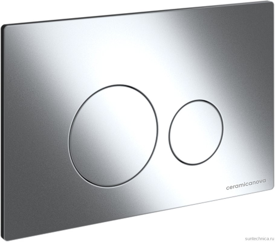 Система инсталляции для унитазов Ceramicanova Envision Round CN1001CH кнопка хром