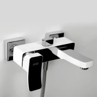 Смеситель для ванны с душем Wasserkraft Aller 1061WHITE Смеситель для ванны с душем Wasserkraft Aller 1061WHITE