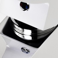 Смеситель для ванны с душем Wasserkraft Aller 1061WHITE