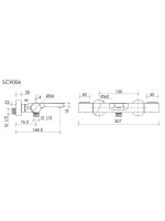Термостатический смеситель Sancos Etna SC9006BN брашированный никель Термостатический смеситель Sancos Etna SC9006BN брашированный никель