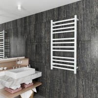 Полотенцесушитель электрический Bauedge Hotel R 60х120, белый полуматовый