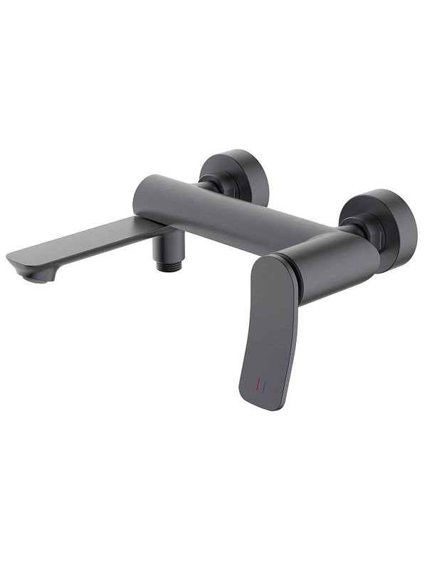 Смеситель для ванны с душем AZARIO Escaro AZ-K3074GR серый графит