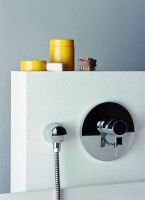 Встраиваемый смеситель для душа и ванны Kludi Zenta 386500575 с внутренней частью 88011