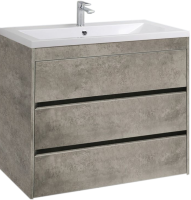 Тумба под раковину Art&Max Family 90, напольная, Cemento Veneto