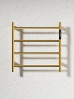 Полотенцесушитель электрический AQUAme с терморегулятором AQM3124BG