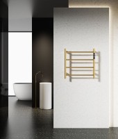 Полотенцесушитель электрический AQUAme с терморегулятором AQM3124BG