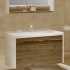 Мебель для ванной AQUATON Капри 80 таксония темная, подвесная