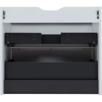 Мебель для ванной комнаты Aquanet Вита 70 подвесная, белая матовая