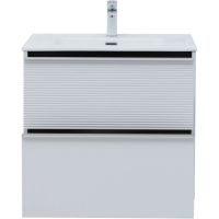 Мебель для ванной комнаты Aquanet Вита 70 подвесная, белая матовая