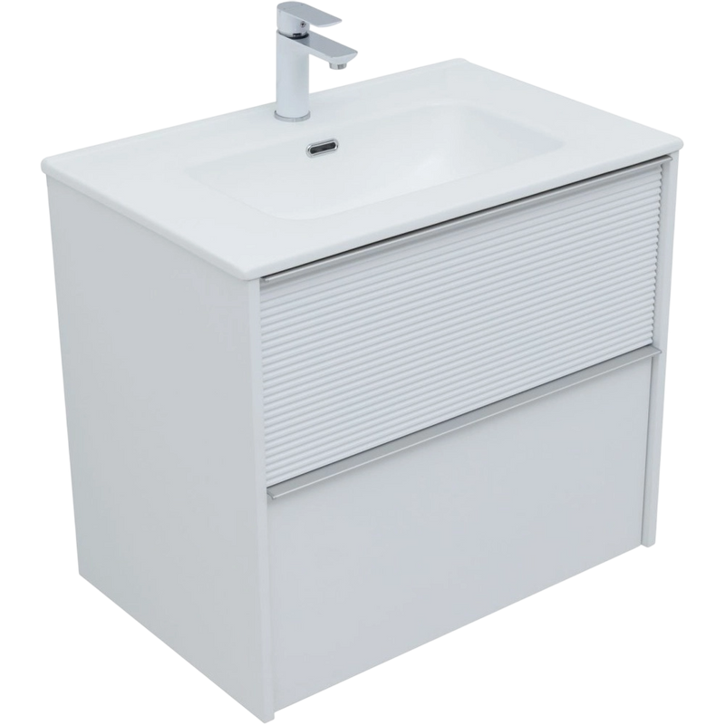 Мебель для ванной комнаты Aquanet Вита 70 подвесная, белая матовая