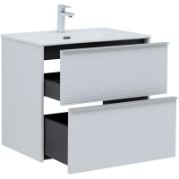 Мебель для ванной комнаты Aquanet Вита 70 подвесная, белая матовая