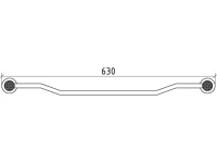 Полотенцедержатель Boheme Royal Cristal Chrome Полотенцедержатель Boheme Royal Cristal Chrome