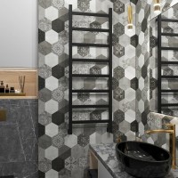 Полотенцесушитель водяной Grota Soffi 120x43, RAL9005 черный матовый