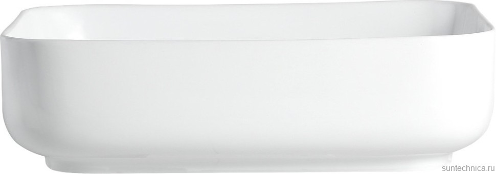 Тумба с раковиной Orange Line 100 подвесная, 2 ящика, матовая черная с раковиной B05-500W