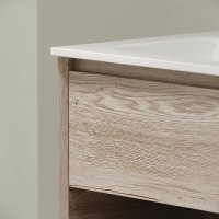 Мебель для ванной комнаты Sancos Marmi 1.0 100 дуб галифакс натуральный