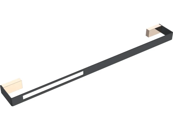 Полотенцедержатель Boheme Q 10942-G-B Gold & black