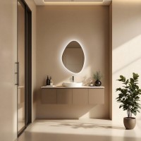 Зеркало Abber Teil AG6502S 70х100 см, с подсветкой