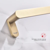 Полотенцедержатель Raglo R300.01.03, золотой сатин Полотенцедержатель Raglo R300.01.03, золотой сатин