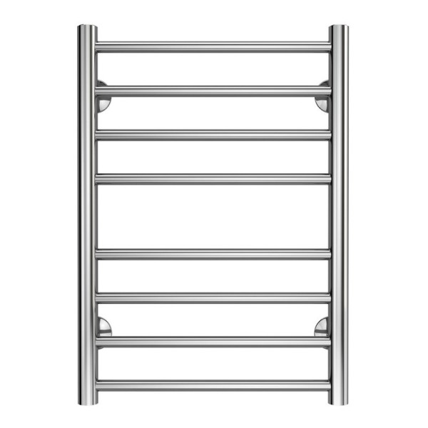 Полотенцесушитель Azario PARMA 400/600 водяной 8 пер. (1"-1/2" Полированный)