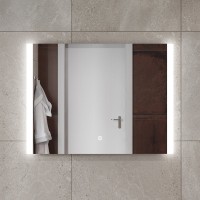 Мебель для ванной комнаты Style Line Барселона 90 R Люкс Plus, с бельевой корзиной, зеркало STWORKI Копенгаген
