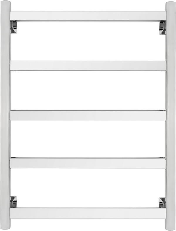 Полотенцесушитель электрический Secado Корато 1 L 65x55 см, подключение слева, хром, лесенка