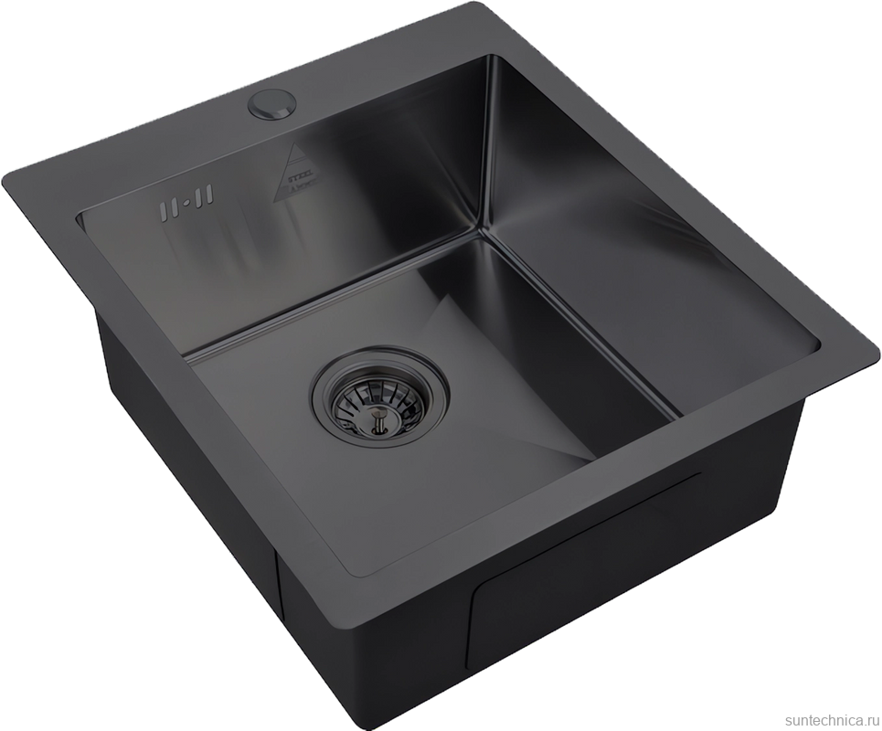 Мойка кухонная Zorg Steel Hummer SH 4551 GRAFIT