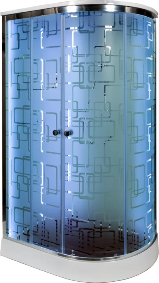 Душевая кабина DTO EM 1511LLED+GM