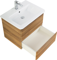 Тумба с раковиной BelBagno Albano-Cer 60 подвесная, rovere rustico