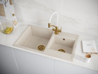 Смеситель для кухни Paulmark Siegen Si213111-BRw бронза, с гибким изливом