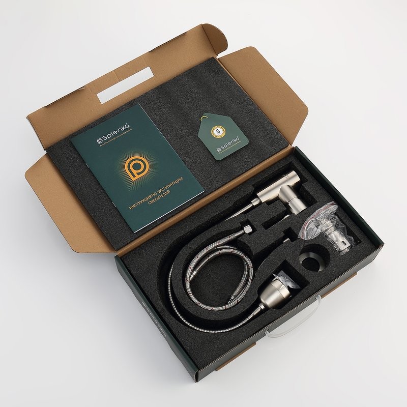 Смеситель для кухни Splenka S201.47.05, сатин