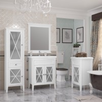 Тумба под раковину Opadiris Палермо 70 белая матовая