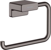 Набор Ершик Hansgrohe AddStoris 41752340 шлифованный черный хром + Держатель 41771340 шлифованный черный хром