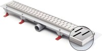 Душевой трап (лоток) Veconi Medium N 450 хром глянцевый