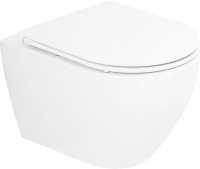 Унитаз подвесной Cezares Stylus CZR-6601-TH-TOR с крышкой-сиденьем CZR-870-SC с микролифтом