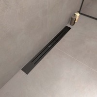 Душевой трап (лоток) Boheme Premium Trendy 80 см, черный