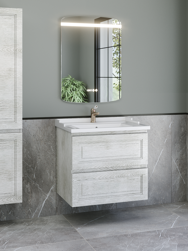 Мебель для ванной комнаты Caprigo Wales 70 белый клен