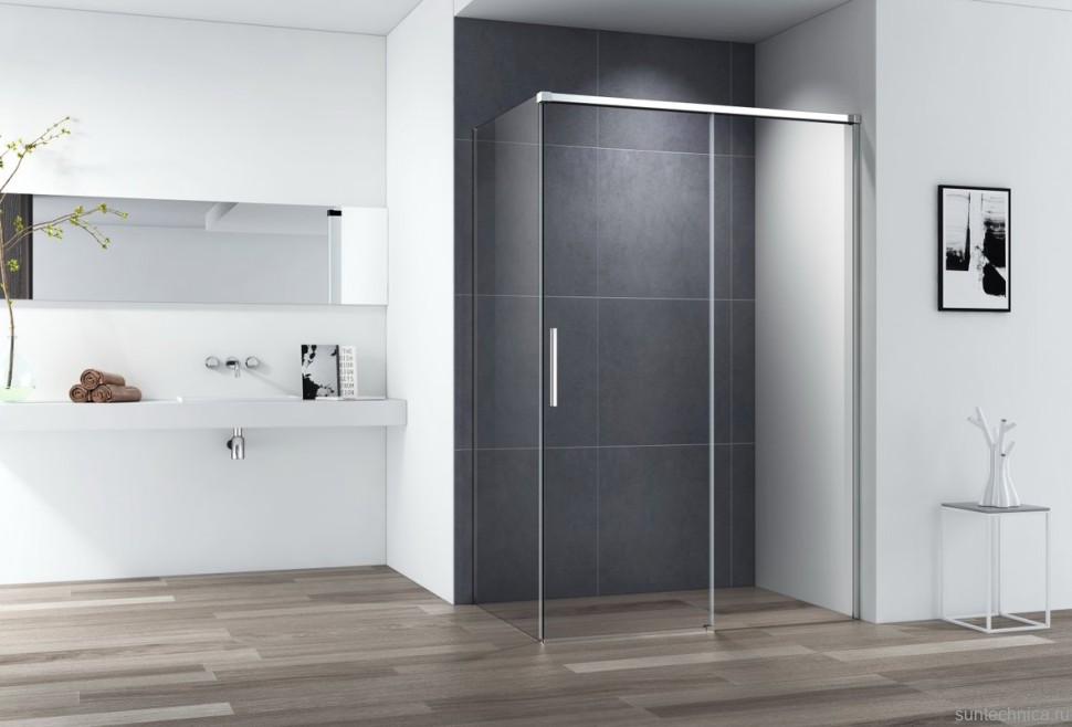 Душевой уголок Cezares Duet Soft -M AH 1 160/90 C Cr