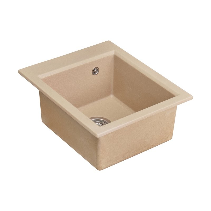 Мойка кухонная AQUATON Линеа 43, латте