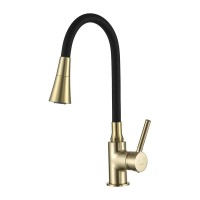 Смеситель для кухни Frap H44 F4044-3 золотой сатин