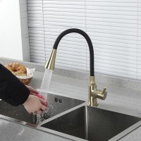 Смеситель для кухни Frap H44 F4044-3 золотой сатин