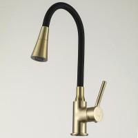 Смеситель для кухни Frap H44 F4044-3 золотой сатин