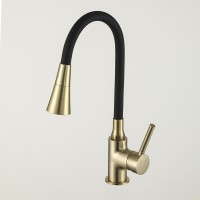 Смеситель для кухни Frap H44 F4044-3 золотой сатин