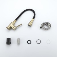 Смеситель для кухни Frap H44 F4044-3 золотой сатин