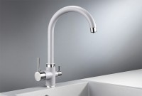 Смеситель для кухни Granula 2168, алюминиум