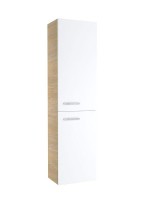 Шкаф-пенал для ванной Ravak Chrome SB 39 R капучино, глянцевый белый