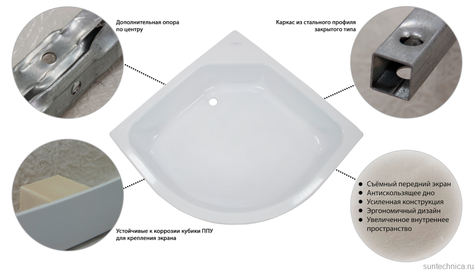 Поддон для душа Triton ПД20 80х80